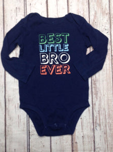 Carters Blue Print Top