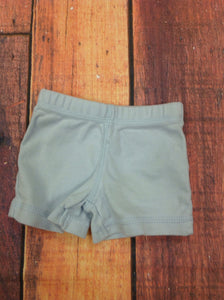 Carters Blue Solid Shorts