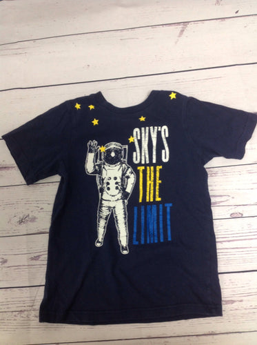 Carters Blue Space Top