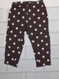 Carters Brown & Pink Pants