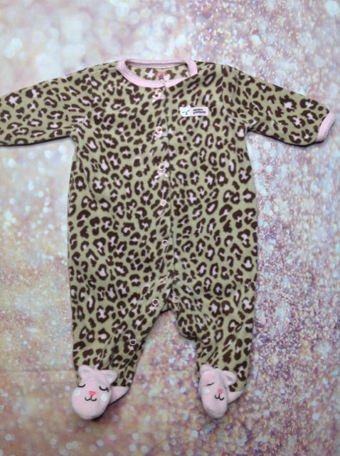 Carters Brown & Pink Sleepwear