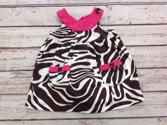 Carters Brown & White Dress