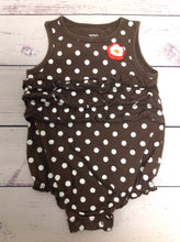 Carters Brown & White One Piece