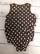 Carters Brown & White One Piece