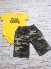 Carters Brown & Yellow 2 PC Outfit