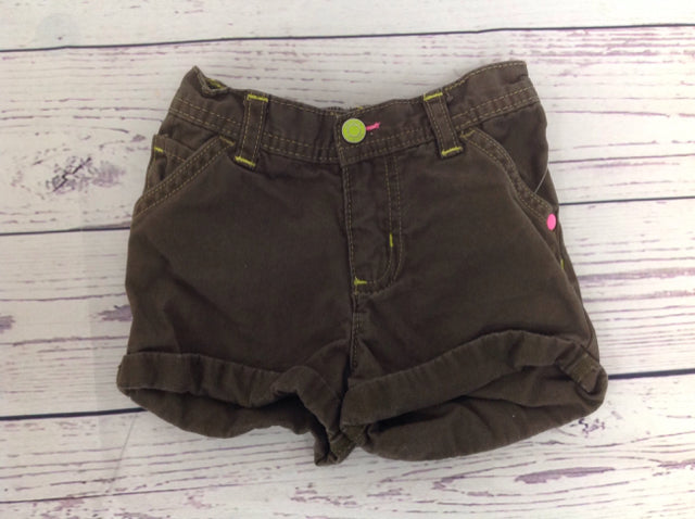 Carters Brown & Yellow Shorts