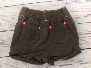 Carters Brown & Yellow Shorts