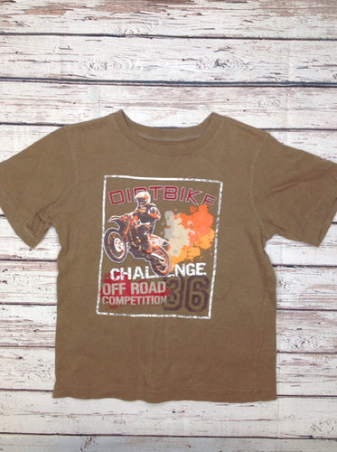 Carters Brown Dirt Bike Top