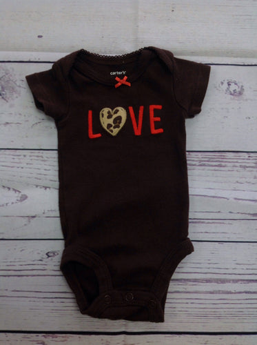 Carters Brown Onesie