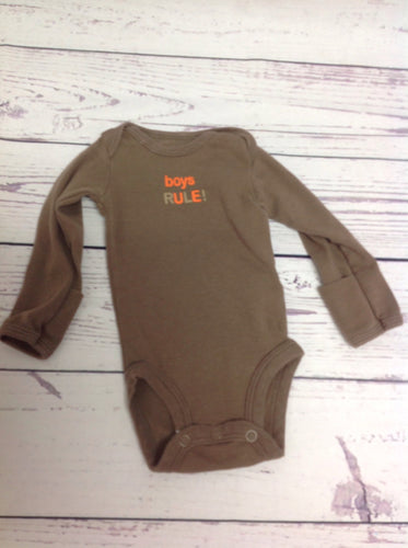 Carters Brown Onesie