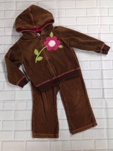 Carters Brown Print 2 PC Outfit