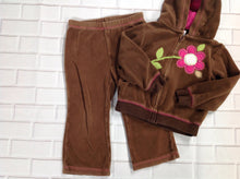 Carters Brown Print 2 PC Outfit