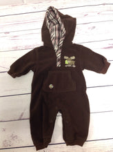 Carters Brown Print One Piece