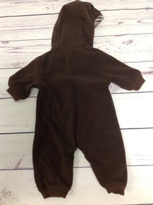Carters Brown Print One Piece