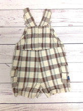 Carters Brown Print Shortalls