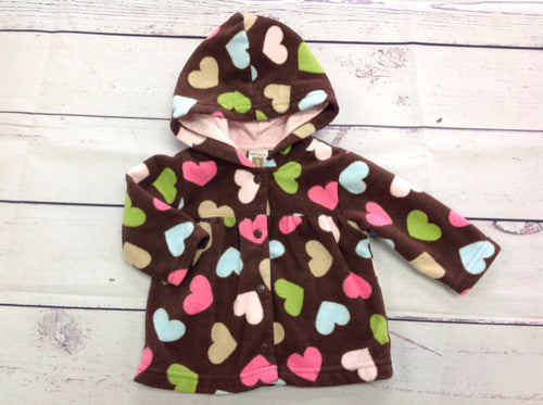 Carters Brown Print Top