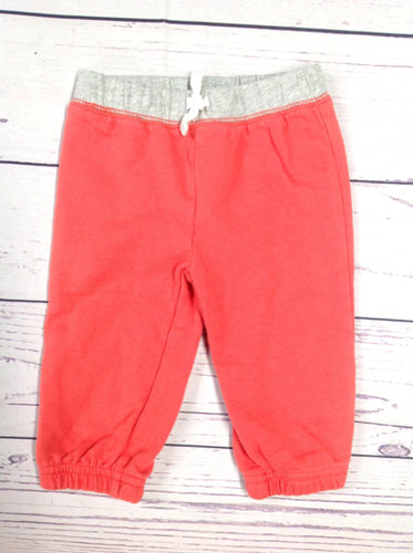 Carters CORAL & GRAY Pants