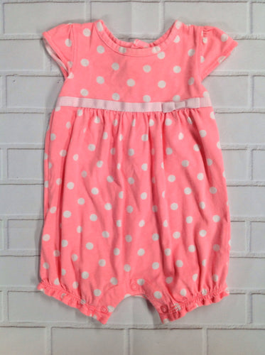 Carters Coral & White One Piece