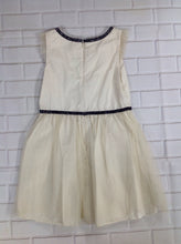 Carters Cream & Black Glitter Dress