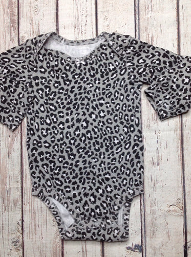 Carters Gray & Black Top