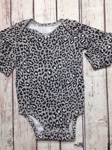Carters Gray & Black Top