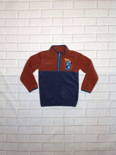 Carters GRAY & BROWN lego Top