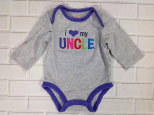 Carters GRAY & PURPLE Top