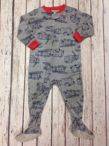 Carters GRAY & RED Sleepwear
