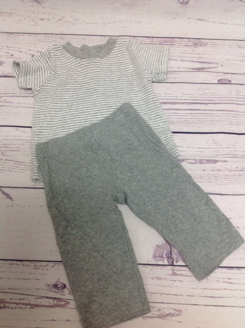 Carters GRAY & WHITE 2 PC Outfit
