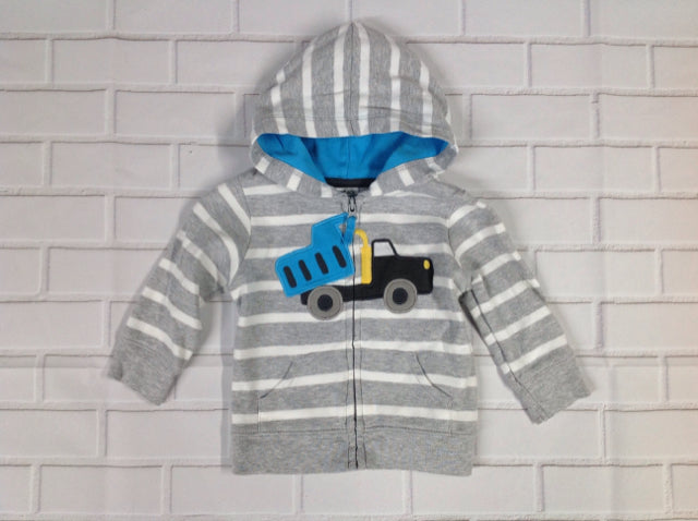 Carters GRAY & WHITE Top