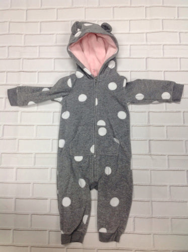 Carters GRAY PRINT One Piece