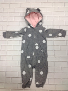 Carters GRAY PRINT One Piece
