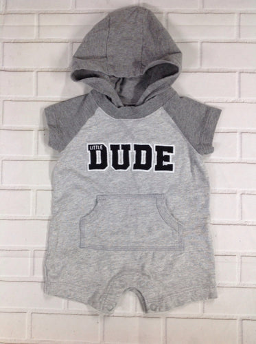 Carters GRAY PRINT One Piece