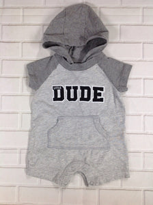 Carters GRAY PRINT One Piece
