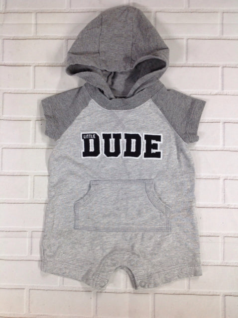 Carters GRAY PRINT One Piece