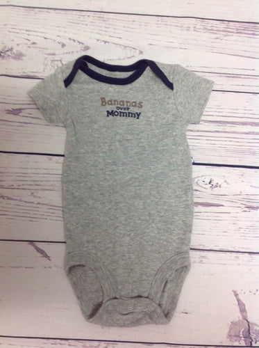 Carters GRAY PRINT Onesie
