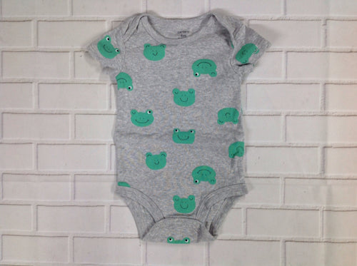 Carters GRAY PRINT Onesie
