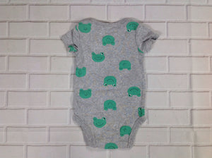 Carters GRAY PRINT Onesie