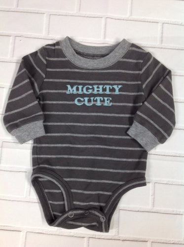 Carters GRAY PRINT Top