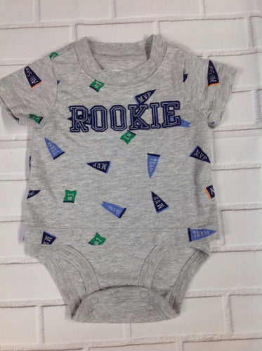 Carters GRAY PRINT Top