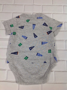 Carters GRAY PRINT Top