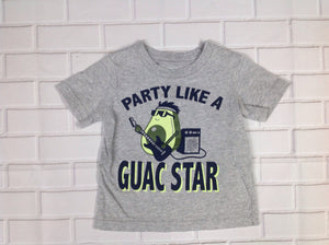Carters GRAY PRINT Top
