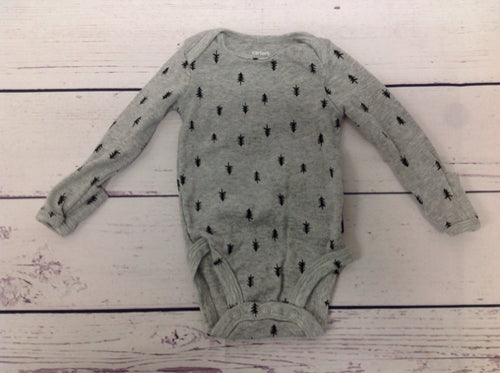 Carters GRAY PRINT Top