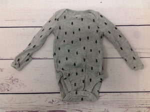 Carters GRAY PRINT Top