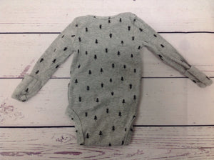 Carters GRAY PRINT Top