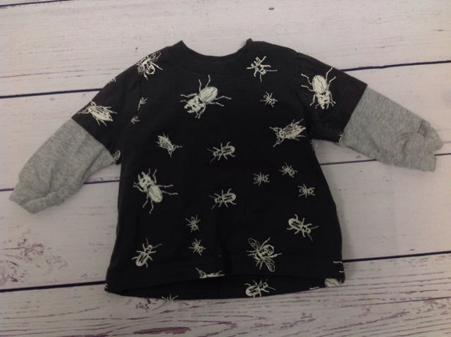 Carters GRAY PRINT Top