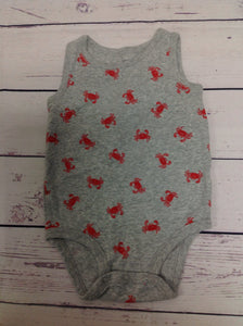 Carters GRAY PRINT Top