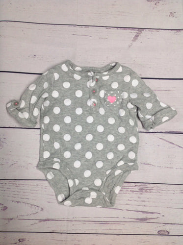 Carters GRAY PRINT Top
