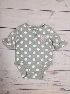 Carters GRAY PRINT Top