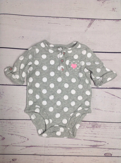 Carters GRAY PRINT Top